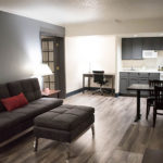 guest suite living area